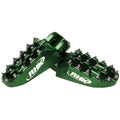 KX/ KLX250-450 05-23 (2-4 ST) RHK PURSUIT FOOTPEGS GREEN RHK-F05-E