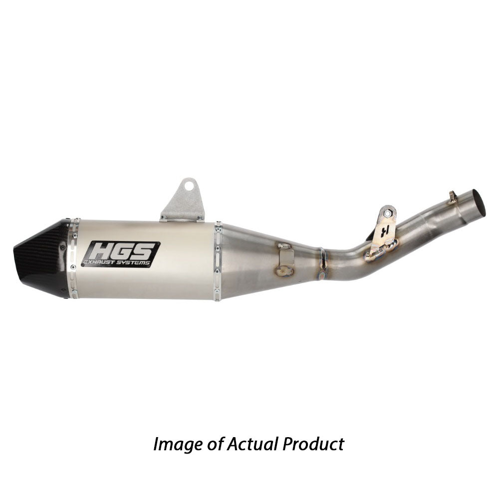 HGS Honda 4 Stroke Titanium Carbon Silencer