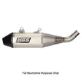 HGS Gas Gas 4 Stroke Titanium Carbon Silencer MC 350 F 2024 (Fits Only on HGS Headpipe)