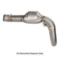 HGS Kawasaki 4 Stroke Titanium Header Pipe KX 250 2017-2024