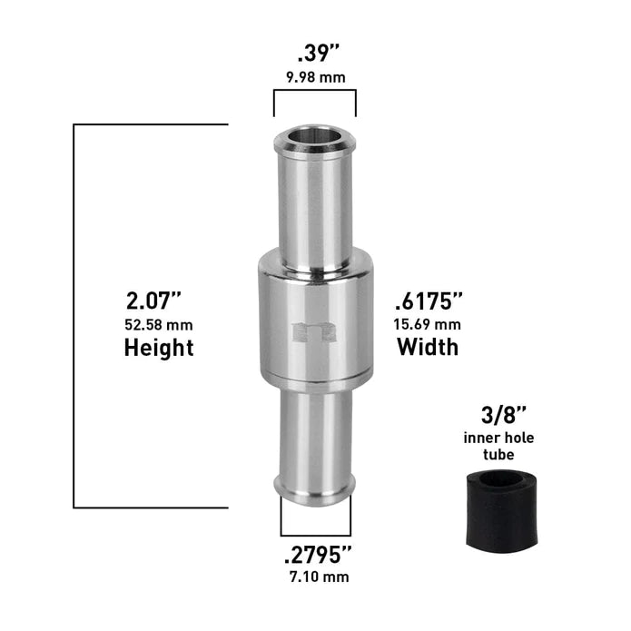 NIHILO CONCEPTS CRANK CASE BREATHER INLINE FILTER