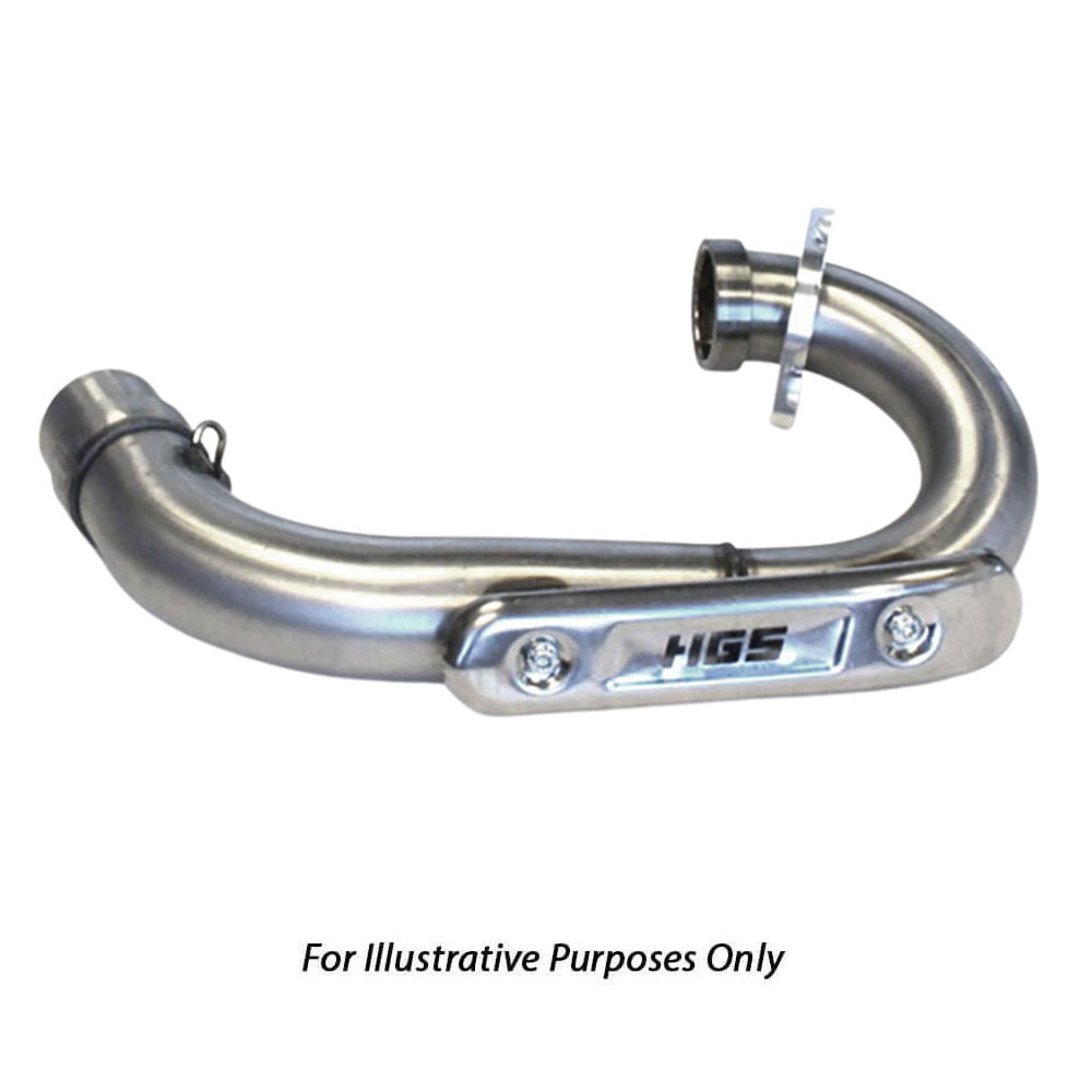 HGS Sherco Stainless Mid Pipe