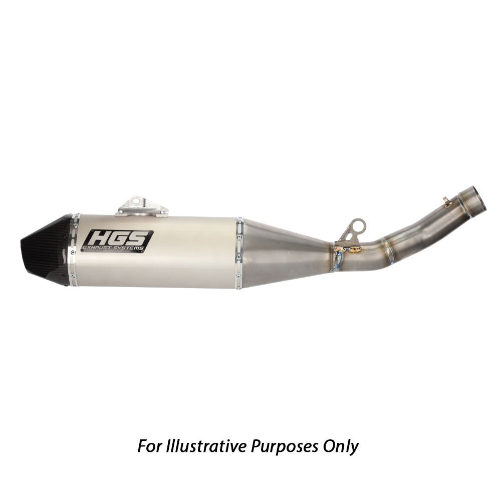 HGS Gas Gas 4 Stroke Titanium Carbon Silencer