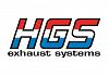 HGS  exhaust system (T4) Honda CRF450R 2021 - 2023 with aluminium silencer