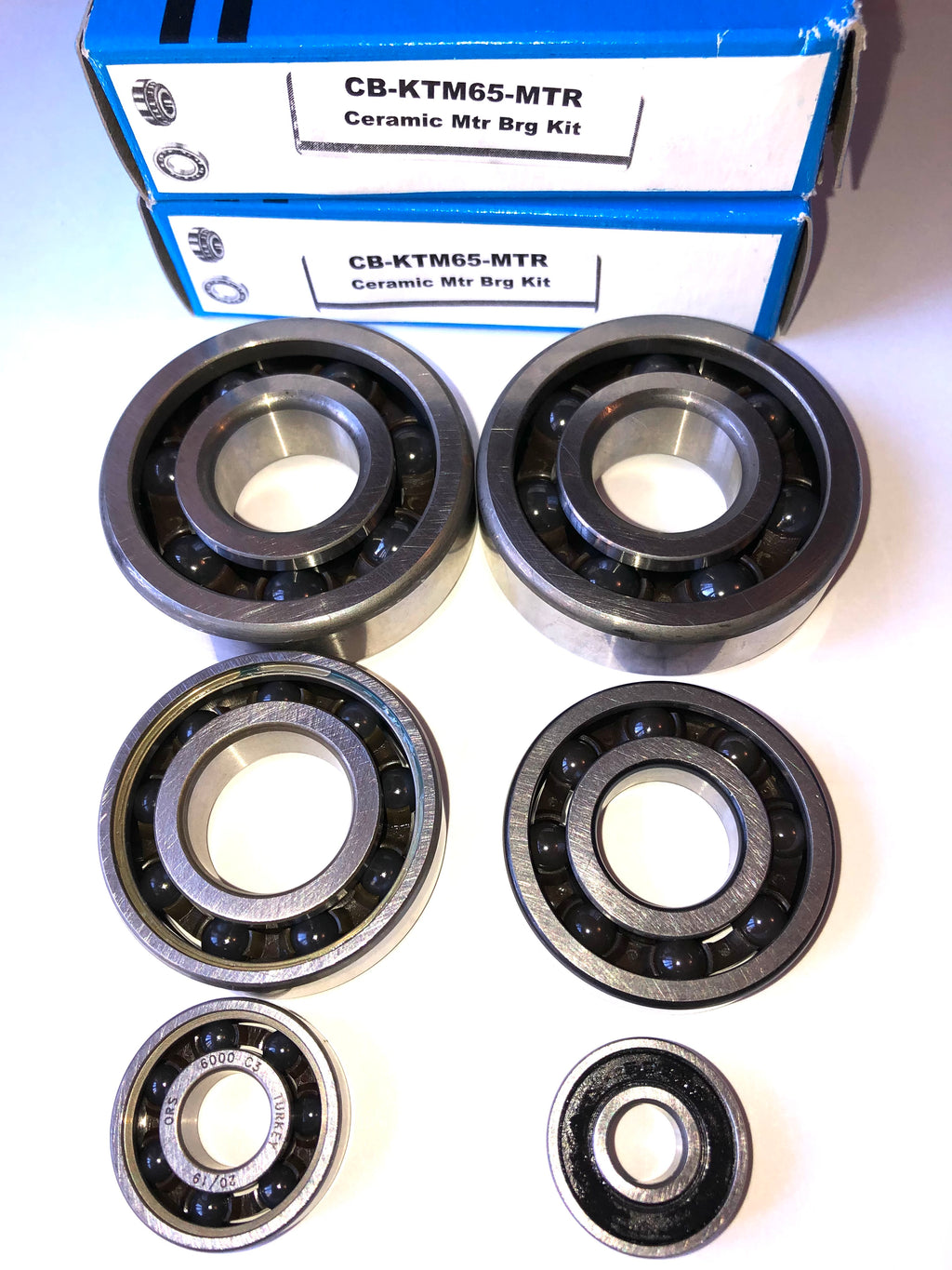 Ceramic Hybrid complete Engine Bearings 65SX TC65 MC65   2009 - 2023   WWB-24-65cc