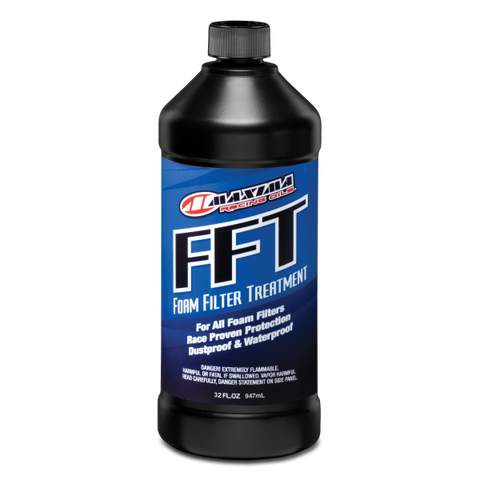 MAXIMA Large FFT Semi-Synthetic Foam Air Filter Oil 32oz / 947ml