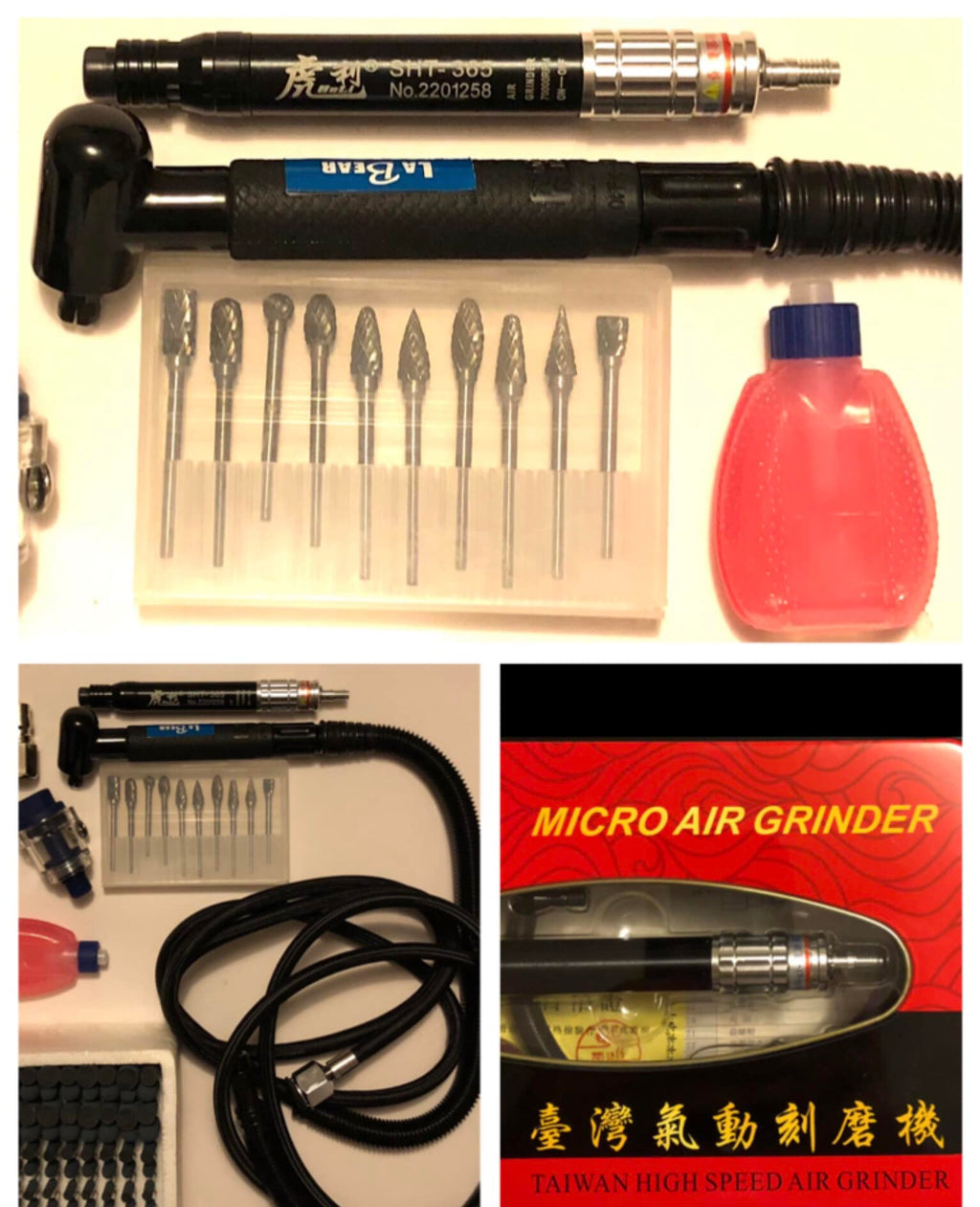 Pneumatic Air Die Grinder Kit – For Porting, Grinding, Polishing Metal