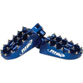 RHK KAWASAKI / SUZUKI PURSUIT FOOTPEGS BLUE RHK-F06-B