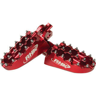 RMX/ RMZ250-450 08-23 SUZUKI RHK PURSUIT FOOTPEGS RED RHK-F09-R