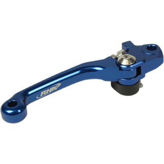 YZ / YZF 07-23/ KXF 13-23 YAMAHA/ KAWASAKI  RHK FOLDING FRONT BRAKE LEVER BLUE RHK-FBL53-B