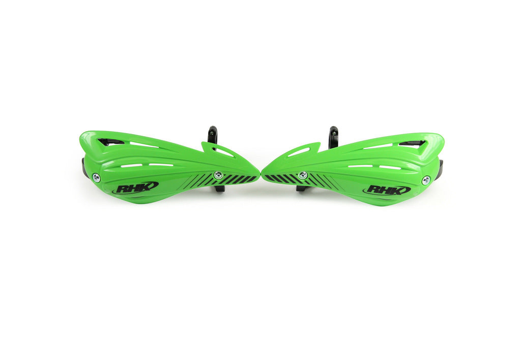 RHK Green XS MX Wrap Handguards - Includes Mounting Kit