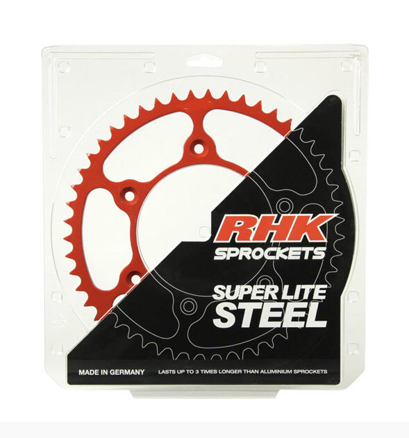 CR125/ CR250/ CRF250R/ CRF450R HONDA RHK SUPER LITE STEEL REAR SPROCKET