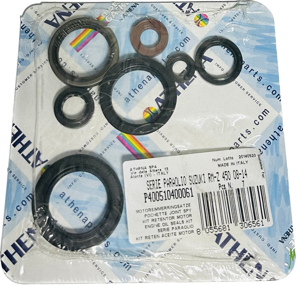 RMZ450 08-14 SUZUKI Athena engine oil seal kit P400510400061