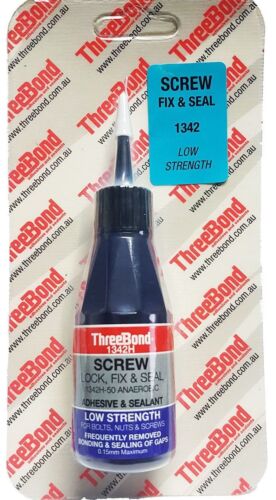 Thread seal, ThreeBond 1342 low strength, 50gram